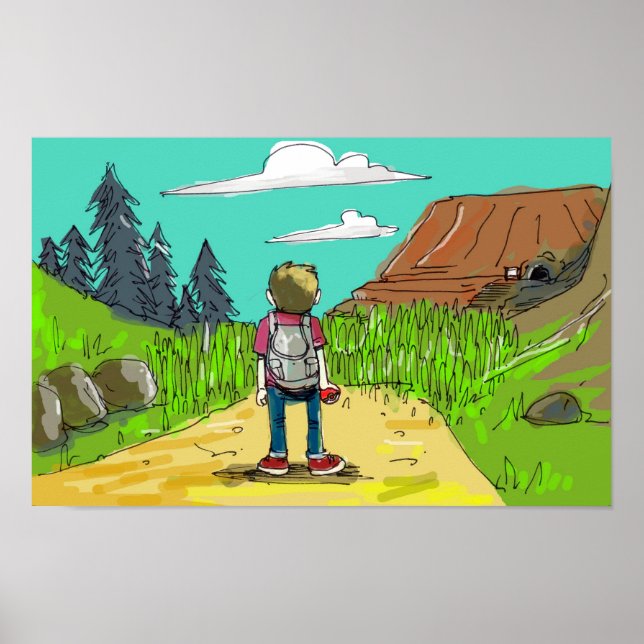 Äventyr! Poster (Framsidan)