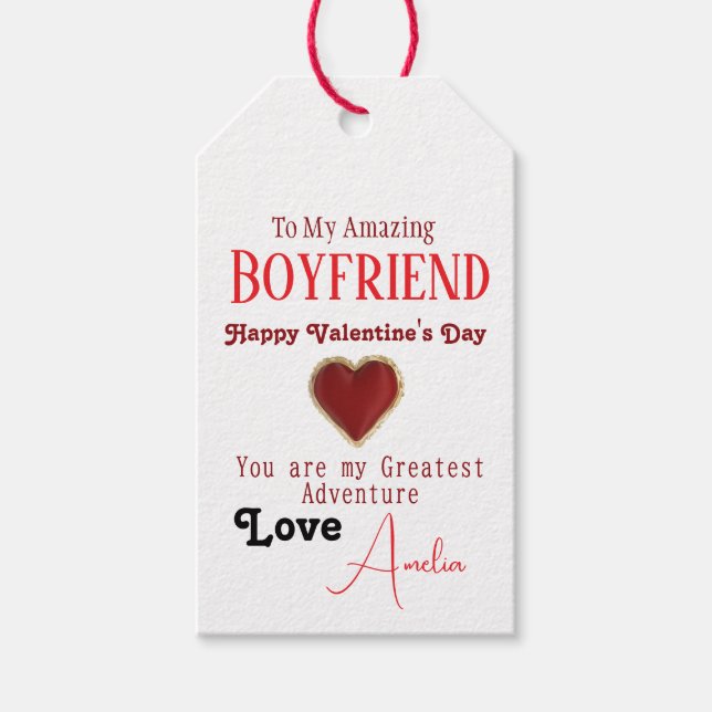 Äventyr  presentetikett (Framsidan)