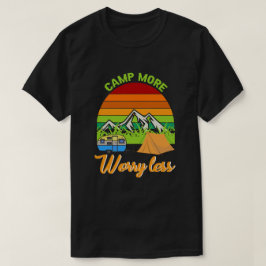 Äventyr ringer - Lycklig Camping T-Shirt