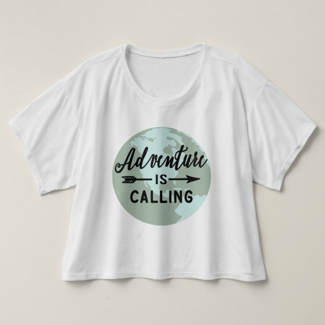 Äventyr ringer t shirt (Design framsida)