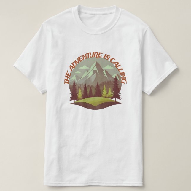 Äventyr ringer t shirt (Design framsida)