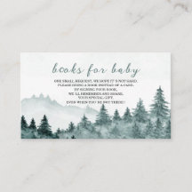 Äventyr Rustic Forest Montation Watercolor baby