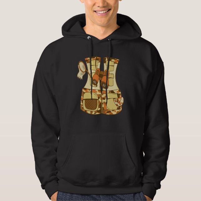 Äventyr Safari-kärl med extrabindokulär Hoodie (Framsida)