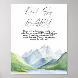 Äventyr! - Säg inte att baby Poster