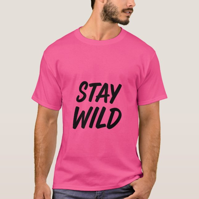 Äventyr-samtal - håll Vilden T Shirt (Framsida)