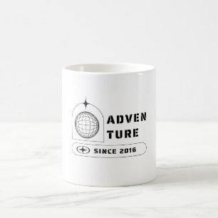 Äventyr sedan 2016 kaffemugg