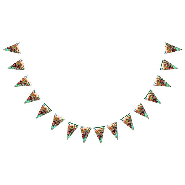 Äventyr Seekers Bunting Banner Vimplar (Alla)