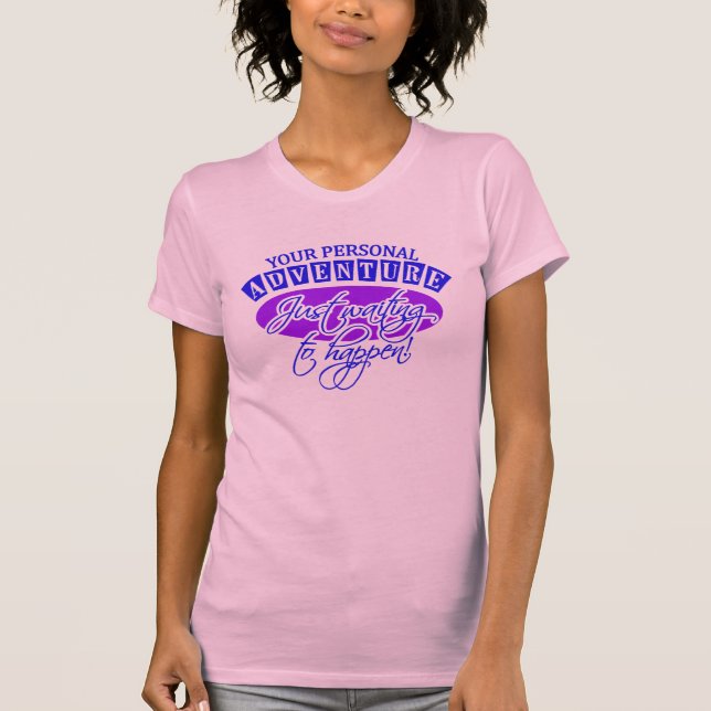 ÄVENTYR-skjortan - välj stil & färg Tee Shirt (Framsida)