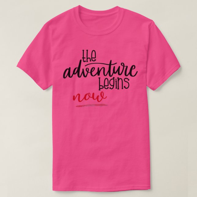 Äventyr Slogan Travel Resa Camper Funny Bachelor T Shirt (Design framsida)