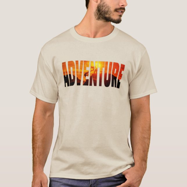 Äventyr Sunset T-Shirt (Framsida)
