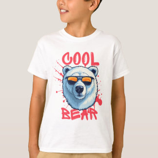 Äventyr t-shirt-coola björn t shirt