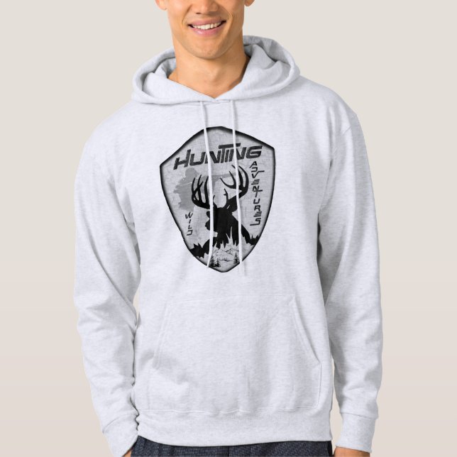 äventyr T-Shirt utomhus Hoodie (Framsida)