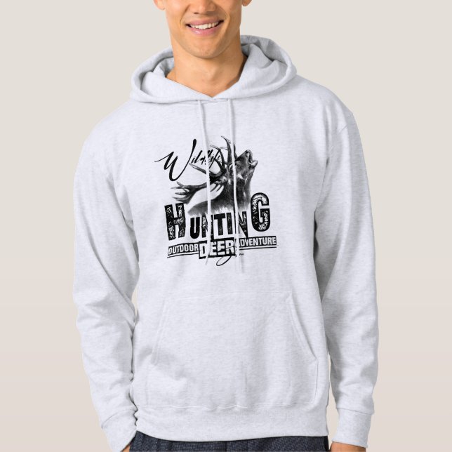 äventyr T-Shirt utomhus Hoodie (Framsida)