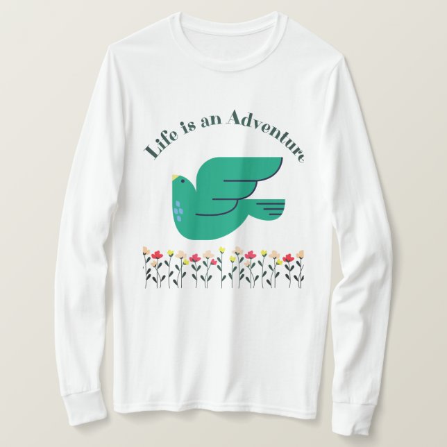 äventyr T-Shirt Woman (Design framsida)