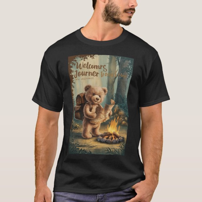 Äventyr Teddy T Shirt (Framsida)