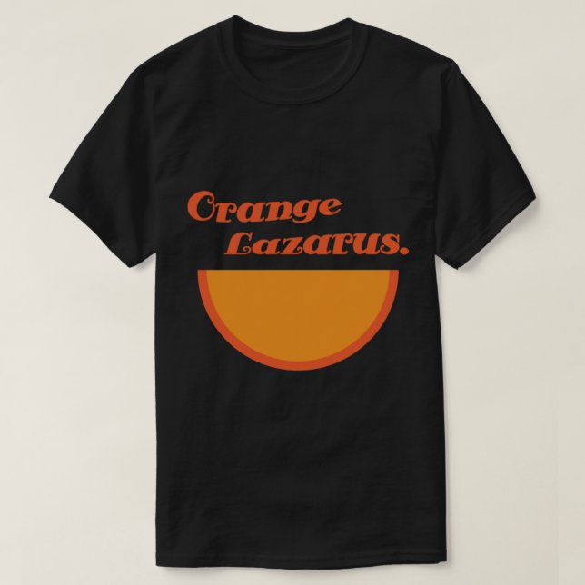 Äventyr till Pete&amp; Pete - Orange Lazarus Ess T Shirt (Design framsida)