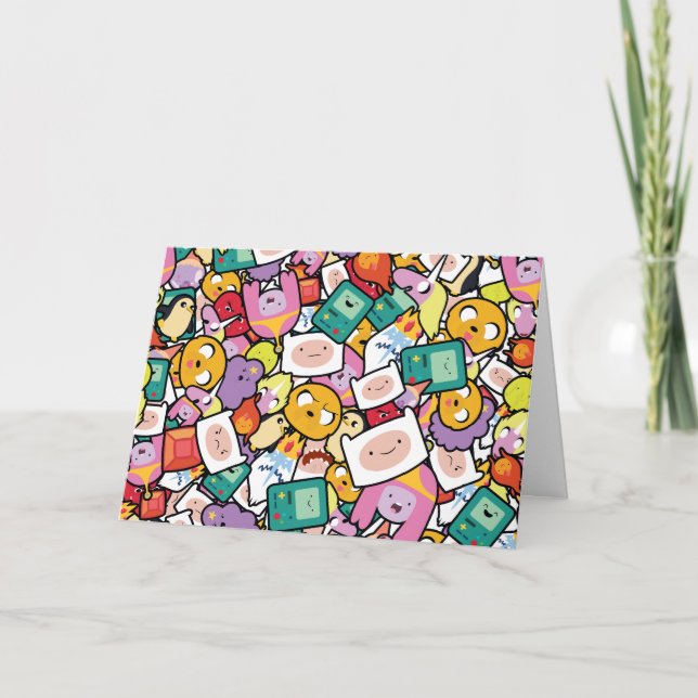 Äventyr | Toss Mönster Kort (Framsida)