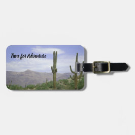Äventyr Travel Arizona Saguaro Cactus Southwest Bagagebricka