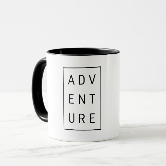 Äventyr Typografi Mugg (Framsida vänster)