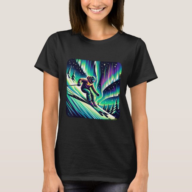 Äventyr under norra Ljus T Shirt (Framsida)