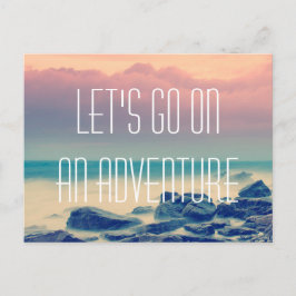 Äventyr-utskrift Vykort