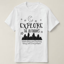 "Äventyr väntar" Anpassningsbar T-shirt