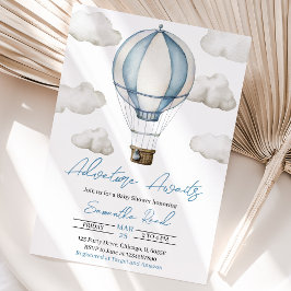 Äventyr Väntar Baby Shower Inbjudningar
