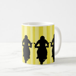 Äventyr väntar: Bike Rider utomhussport Kaffemugg