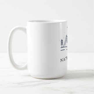 "Äventyr Väntar Camping Grafik Kaffemugg