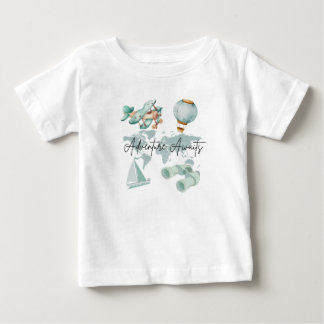 Äventyr väntar! Denna charmiga småbarns-t-shirt T Shirt