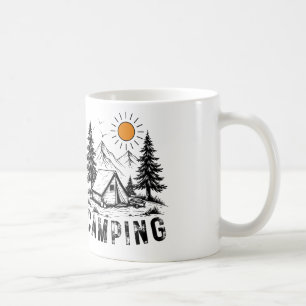 Äventyr väntar i vildmarken, läger mer kaffemugg
