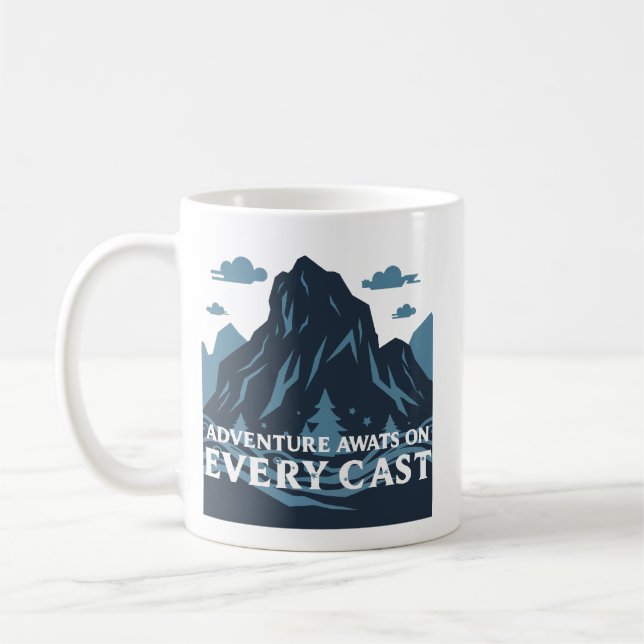 Äventyr Väntar Kaffemugg (Vänster)