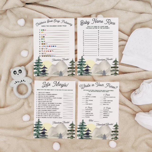 Äventyr väntar! Låt oss umgås! Baby Shower Lek (Skapare uppladdad)