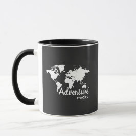 Äventyr väntar mugg