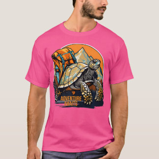 Äventyr väntar på att Äventyr ska falla utomhus T Shirt