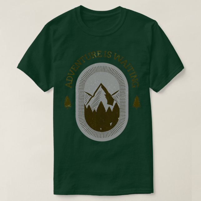 ÄVENTYR väntar på bergen 2 T Shirt (Design framsida)