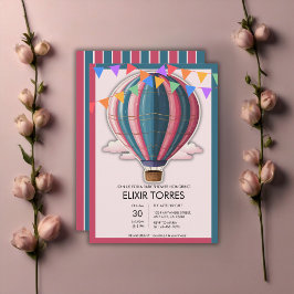 Äventyr väntar på en beställning av blått Rosa för Inbjudningar