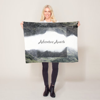 Äventyr väntar på fleecefilt