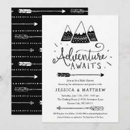 Äventyr väntar på inbjudningar till babyvisningspr