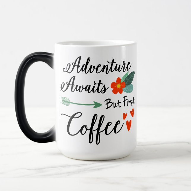 Äventyr väntar på men första kaffeodlingen Mugg (Vänster)