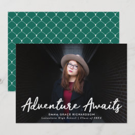 Äventyr väntar på skriptGrönten Photo Studenten Meddelande