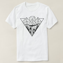 Äventyr väntar på sommarberget älskare t shirt