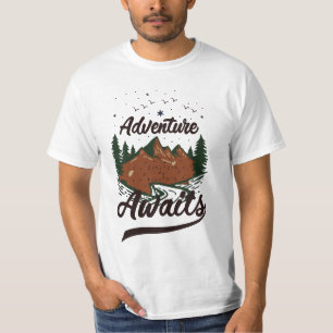 Äventyr väntar på t shirt