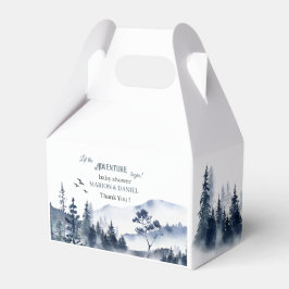 Äventyr väntar på vattenskolo vid jordklotet presentaskar