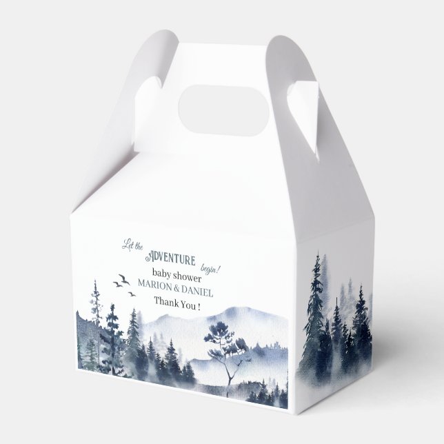 Äventyr väntar på vattenskolo vid jordklotet presentaskar (Framsidan Sidan)