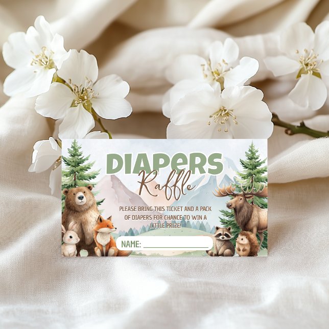 Äventyr Väntar Skogsdiaperlotteri Tilläggskort (Skapare uppladdad)