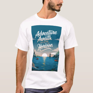 Äventyr väntar, strax utanför horisonten t shirt