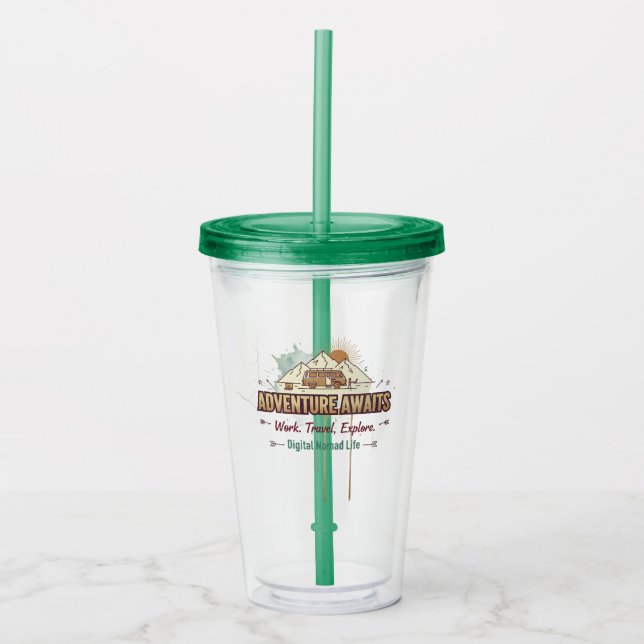 Äventyr väntar take away mugg (Framsida)
