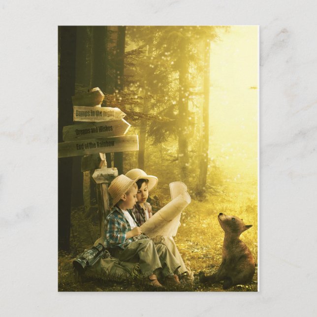 Äventyr Vykort (Framsida)