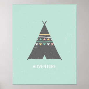 Äventyr Wall Art Poster